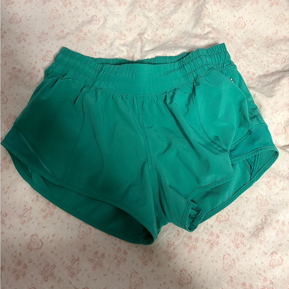 lululemon athletica Teal Athletic Shorts